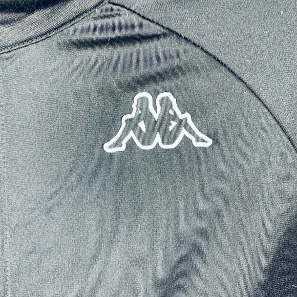 Kappa Men's Sweatshirt Kappa Full Zip Jacket black  sz small - Picture 15 of 16